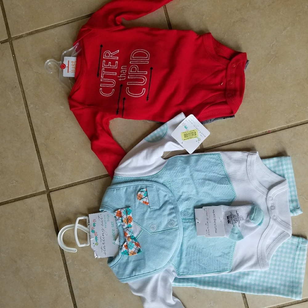 3-6m onesie sets